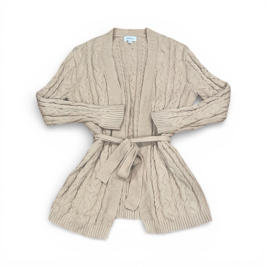 Evereve Tie Waist Cardigan